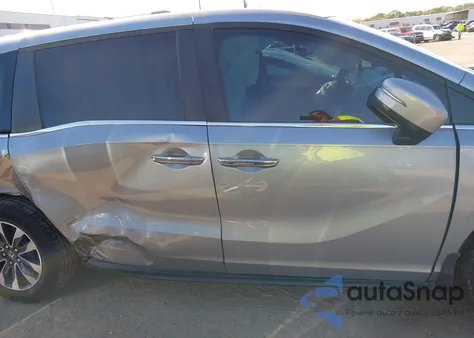 2022 Honda Odyssey Ex-L из США, поврежденный, VIN 5FNRL6H71NB052684